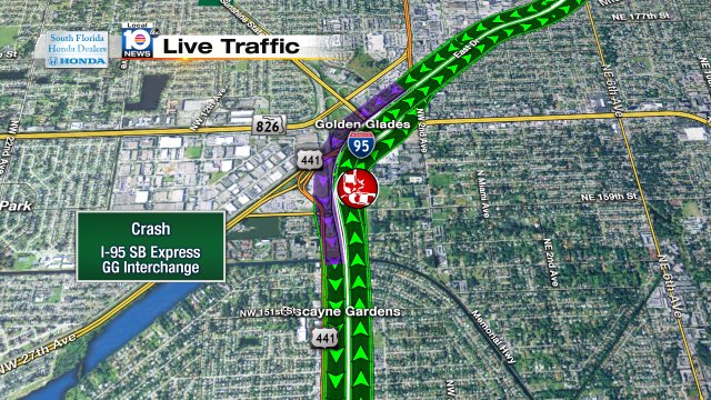 #trafficalert Fatal Accident on I-95 SB express before Golden Glades https://t.co/xnBU1WvcCJ