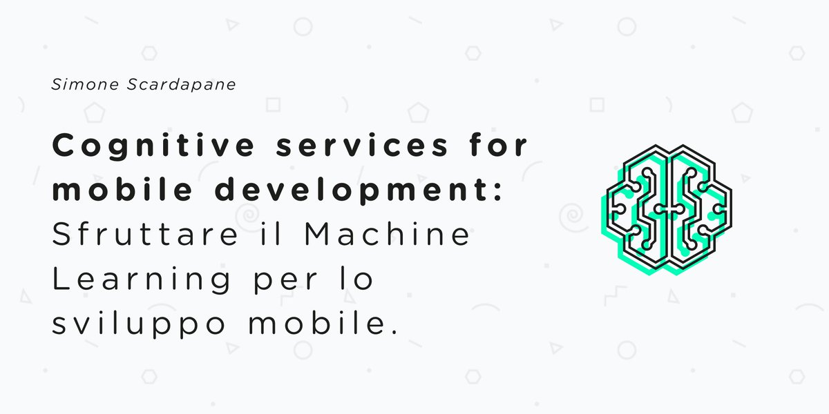 codeinvadersnet's tweet image. Machine learning e sviluppo mobile? Simone Scardapane ce lo spiega al #MobileTea - bit.ly/2f2v3Yv