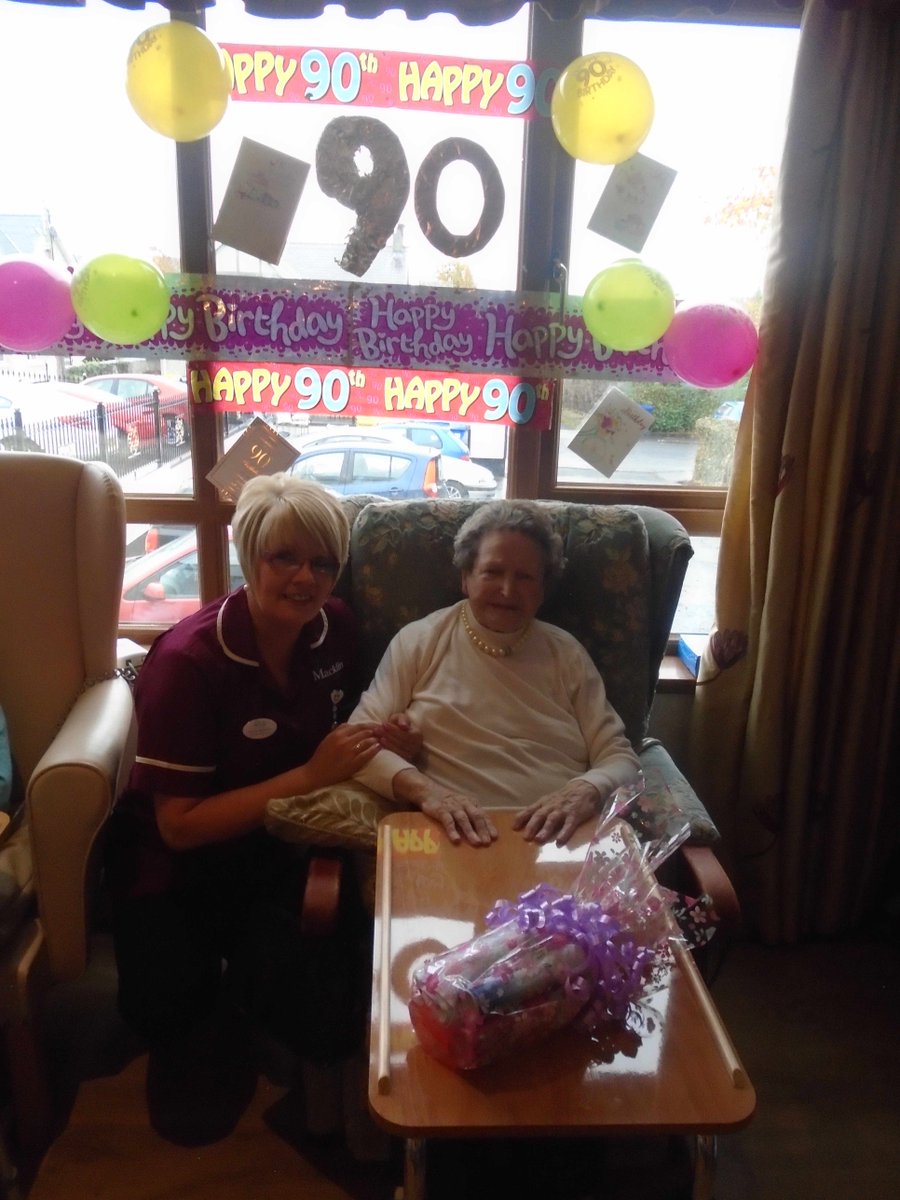 MacklinHomes's tweet photo. Last week we were delighted to celebrate Teresa Ward's 90th Birthday at our Leabank home in Ballycastle #HappyBirthday #TeresaIs90 https://t.co/9tkQufEBMi