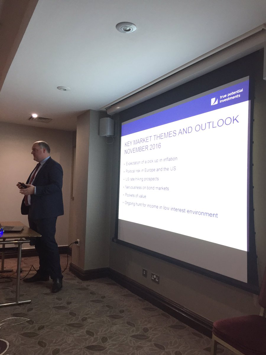 EmmaNapier's tweet photo. @TruePotential_ Deputy CIO Chris Leyland talking #advanceddiversification to advisers in Cambridge https://t.co/QA4FU9tSJn