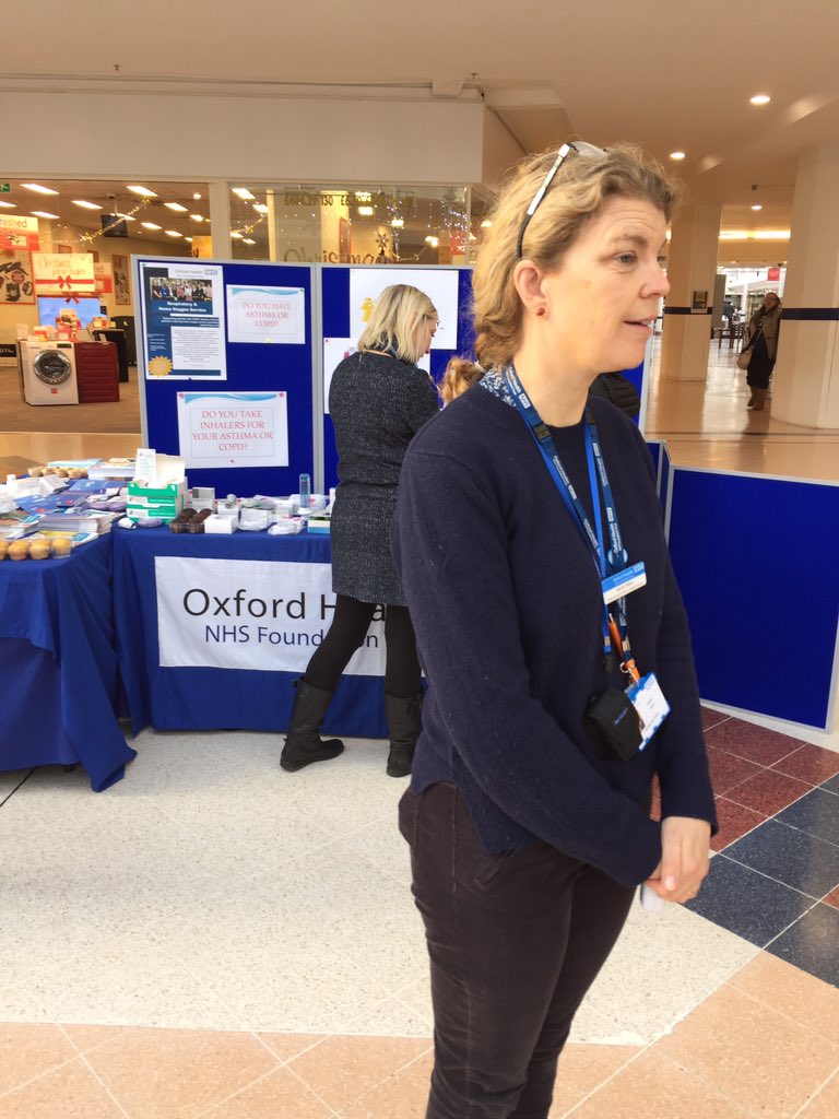 Jo riley (@jorileyjo) on Twitter photo Respiratory team at the Cowley centre promoting inhaler technique <a href="/Oxford/">Oxford</a> health Respiratory team at the Cowley centre promoting inhaler technique <a href="/Oxford/">Oxford</a> health