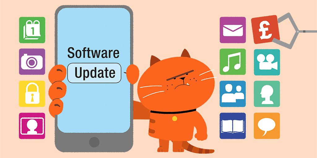 cyberawaregov's tweet image. Do you know how important software updates are? Find out: cyberstreetwise.com/software-updat…