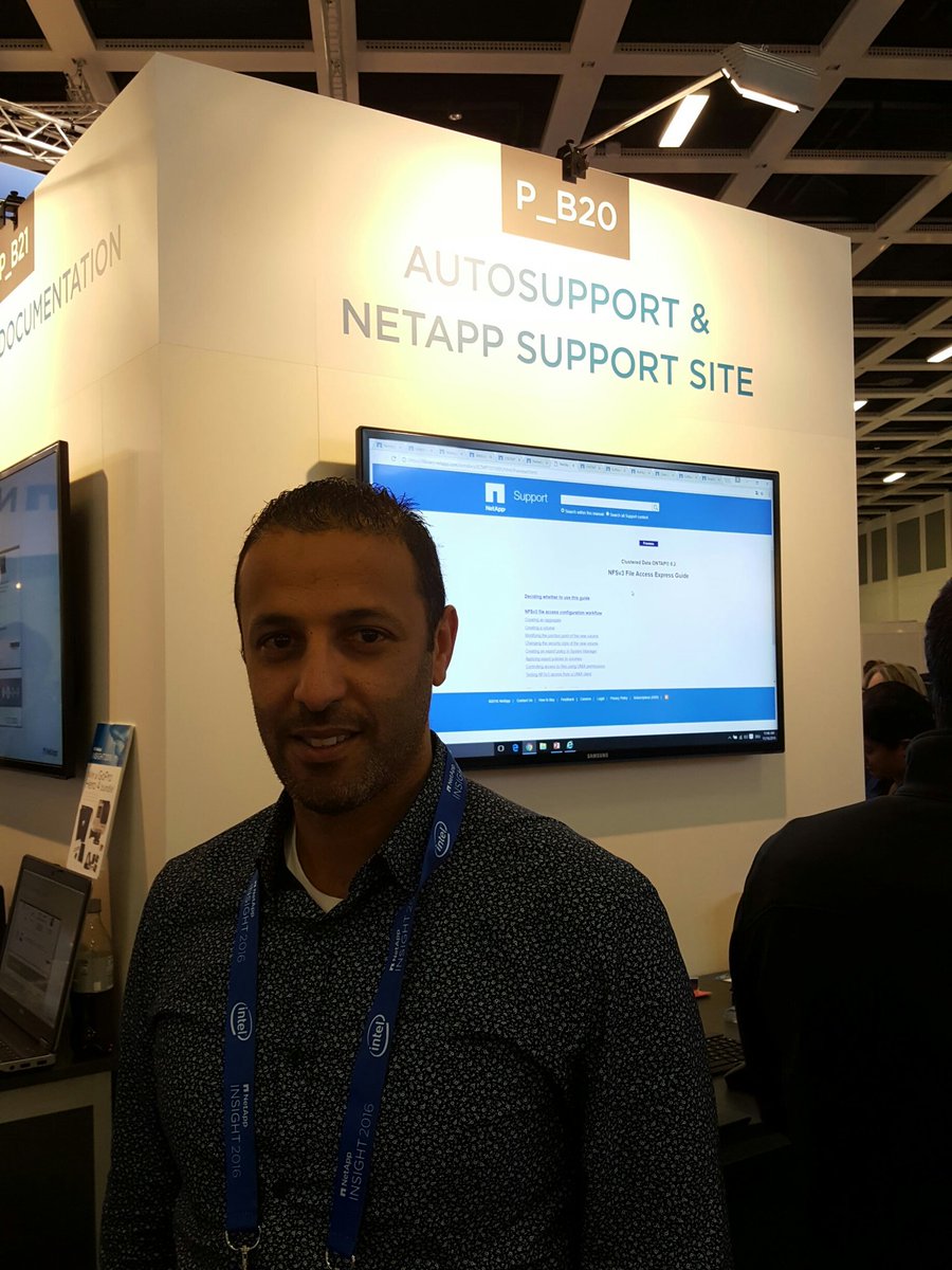 TheGurmuxxon's tweet photo. Data Protection issues can be tricky. Come get free technical support with Kada Cherif until 1pm! #NetAppInsight #NetAppInsightCSD https://t.co/HyTDUzyIaO