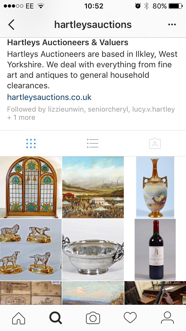 chrhartley's tweet photo. If any of you lovely lot are on Instagram you should give Hartleys Auctions a follow! https://t.co/JrJBIW6Jcp #auction #antique #art #Ilkley https://t.co/IgA454u2yo