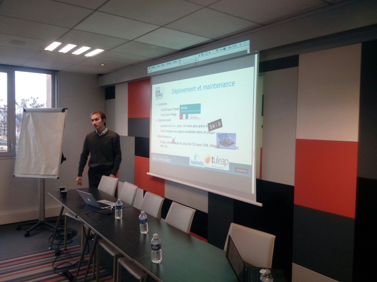 NumeriqueNA's tweet image. Présentation  de la  mise en oeuvre d&apos;un standard ouvert par  f2i #resqml  #OSSPARIS16