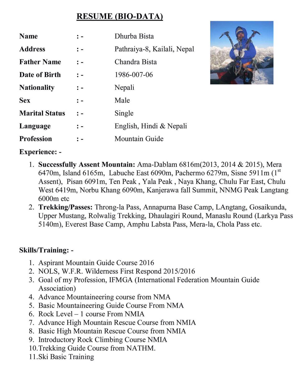 TechnicalHimal's tweet image. Its me for profession in mountain guiding,,,