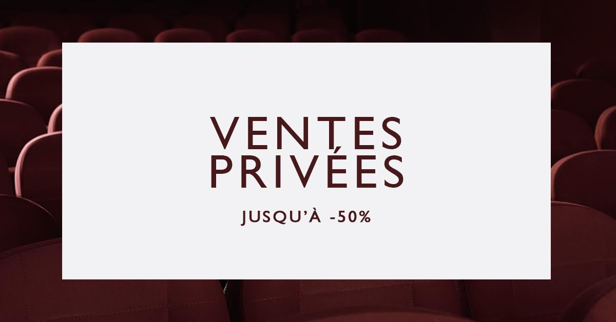 Rendez-vous jusqu'au 27 novembre dans nos boutiques, corners et sur notre site pour les ventes privées Hiver 2016 bit.ly/2fSdko0