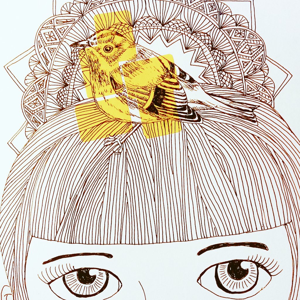 StudioElsbeth's tweet photo. #bird and #lotsoflines
#Flow #flowthegirlwhofellfromtheskies #pendrawing #studioElsbeth #visualstorytelling #innocence #art #illustration https://t.co/LCbZq9ZYjj