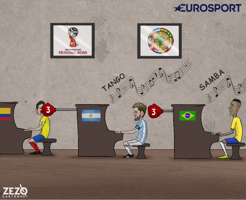 ZEZO_CARTOONS's tweet photo. Lionel Messi magic puts Argentina back on World Cup track

سحر ميسي يعيد الارجنتين للمسار الصحيح

@Eurosport_UK https://t.co/ThmkilC513