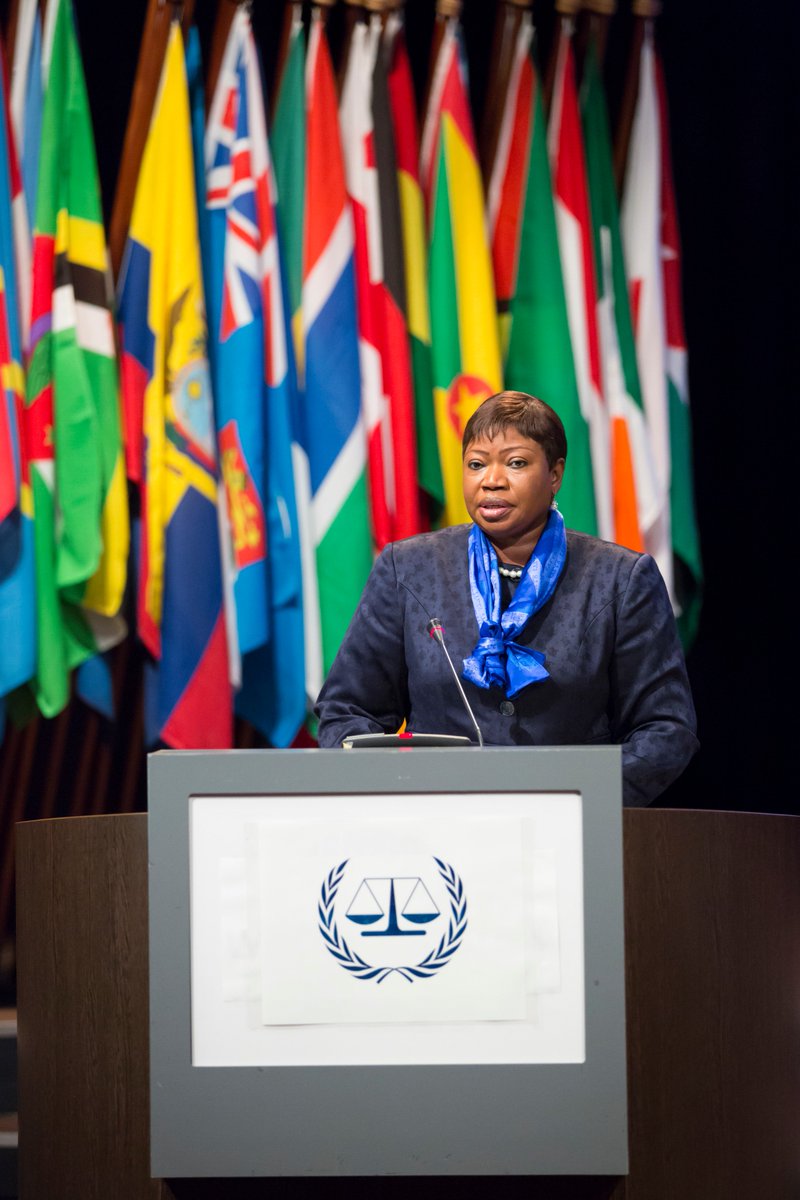 #ICC Prosecutor: Greater dialogue and cooperation is required to jointly strengthen the international criminal justice system #ASP15