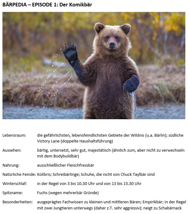Bears_for_Bears's tweet photo. #Bearpedia #BearOfTheDay #BearsMatter #awareness #education #funny #SarahLombardi #Steinmeier #SarahPietro #PietroLombardi #VierteGewalt https://t.co/8FHrC7XkBf