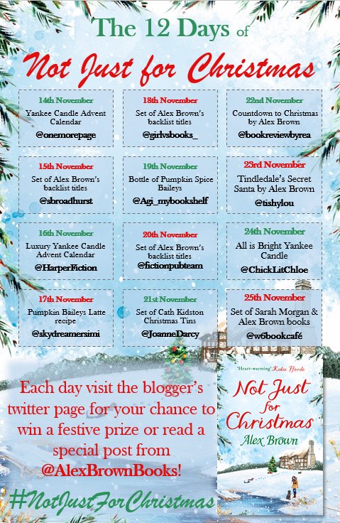 In <a href="/alexbrownbooks/">Alex Brown</a>' 12 Days of #NotJustForChristmas today you could win this fab <a href="/TheYankeeCandle/">Yankee Candle</a> advent calendar! RT to win!