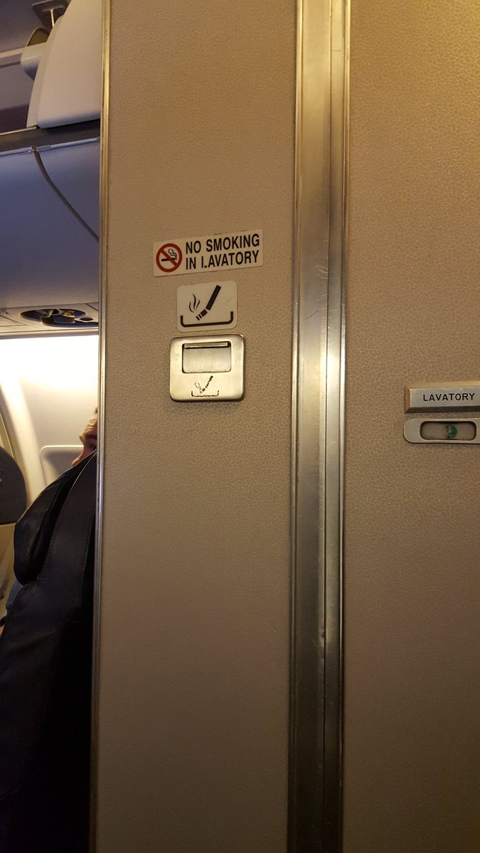 WadoRigs's tweet photo. Early flight right next to the shitter. Was honestly looking for a brighter start to this day. #worktravelproblems CC: @realjimandrews https://t.co/Egqo6S8aLB