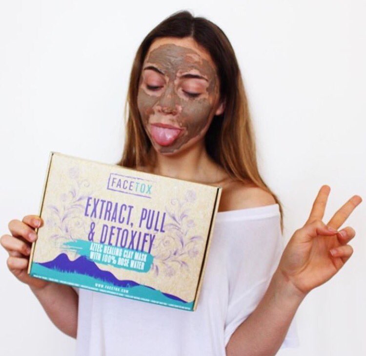 FaceToxUK's tweet photo. Share your #FaceTox selfie with us 📸 Get your mask on and clear your skin 👌 Order from https://t.co/WbKLNHqbVo 📦 Worldwide Shipping 👍 https://t.co/wF0mcyF2th