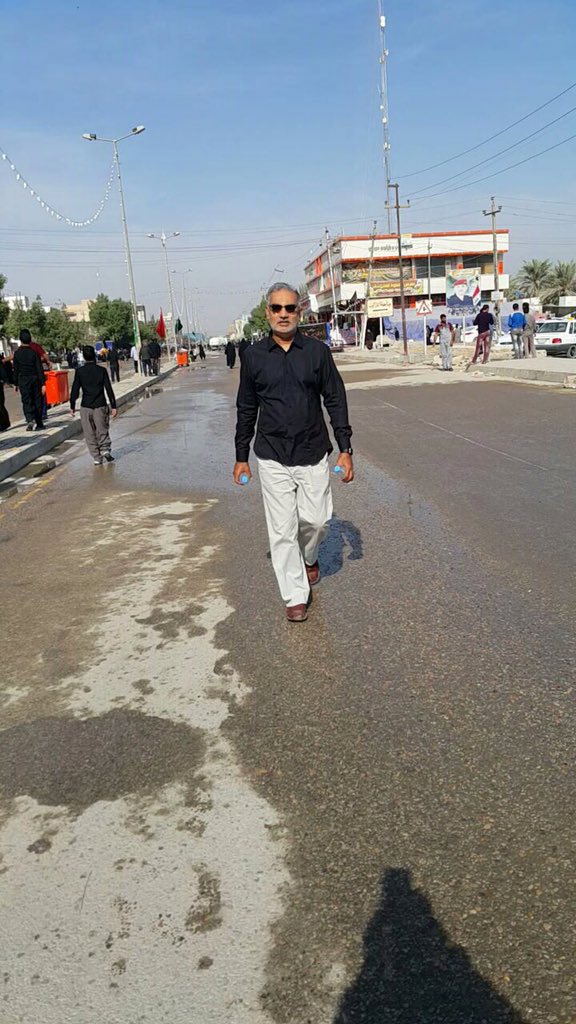 على مشارف #كربلاء، تدخلها وانت تستشعر عظمة الارض وقدسيتها، تشم ثراها فيهب النسيم، نسيم الكرامة من بلقع، ساغرد الليلة عن الاربعين، خالص مودتي