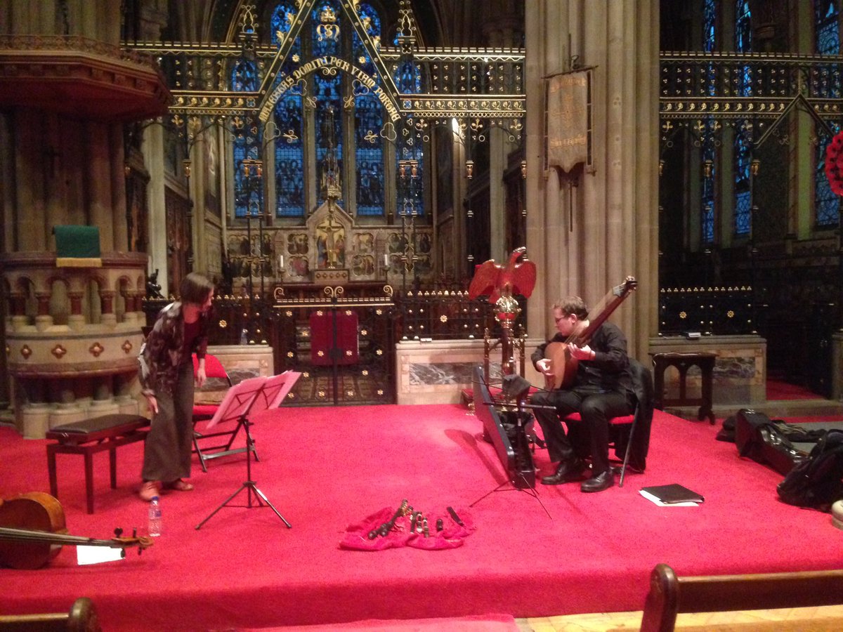 Home from Greenwich Early Music Festival, after concert w. Poppy Walshaw, cello and Toby Carr, lute - Thank You!!!