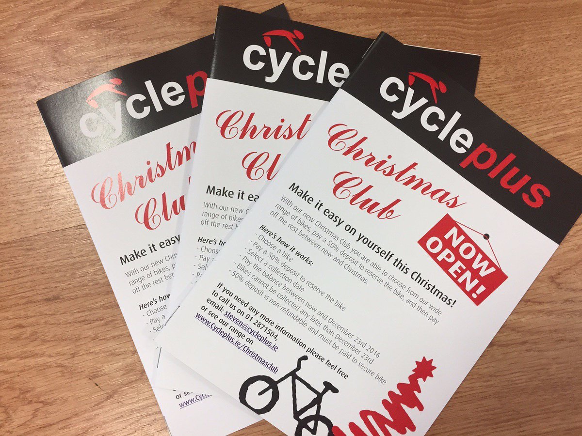 CycleplusIRL's tweet image. Christmas brochure has arrived.
Includes pictures, specs and prices of all the bikes for Christmas.
Drop by and grab a copy