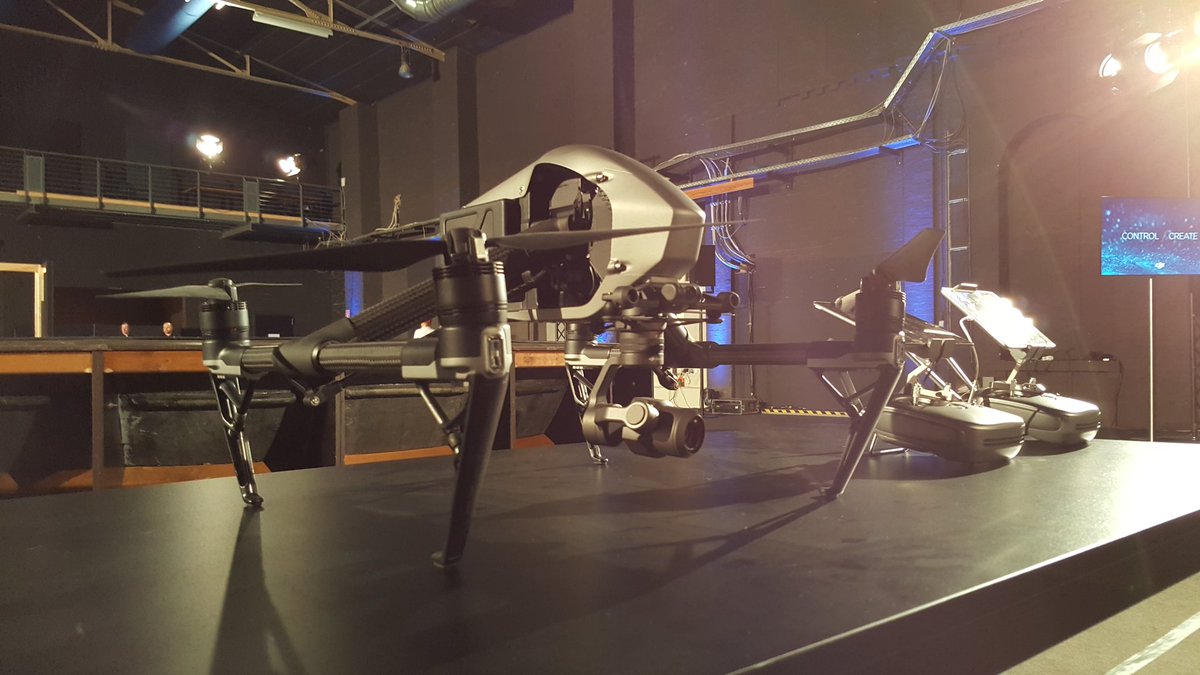 Hammergerät: @DJIEurope #inspire2
