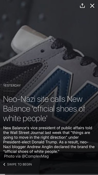 This is BULLSHIT! Everyone knows @newbalance are the "Official Shoes of Dads" https://t.co/Gi6qiVqG8