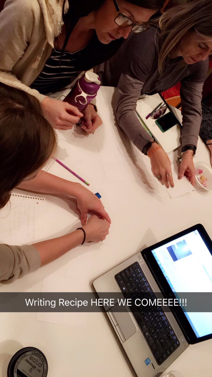 QynneKelly's tweet photo. #WritingRecipe HERE WE COME!! @2014FloridaTOY About to implement building-wide @AmosHiatt @IowaCLC #IOWACLC16 https://t.co/2q9SePFdgy