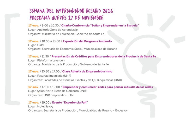 innovacionmr's tweet photo. Avanza la Semana del Emprendedor en Rosario con un #SuperJueves repleto de actividades. No te las pierdas! @Semanadelempre2 #SER2016 https://t.co/ifwfFb18us