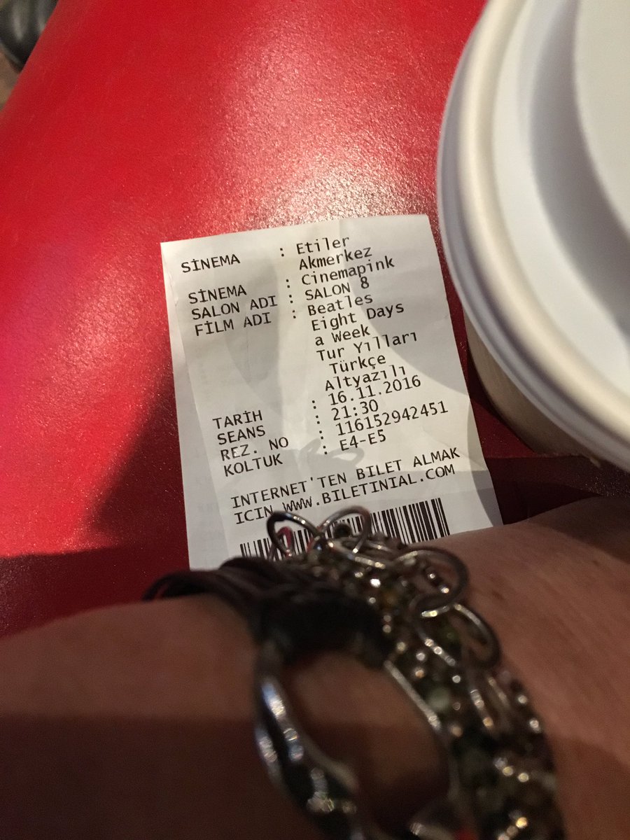 ayasgato2's tweet photo. #Beatleseightdaysaweek @Baska_Sinema 'da #sinemakeyfi https://t.co/CXntRp6SYI