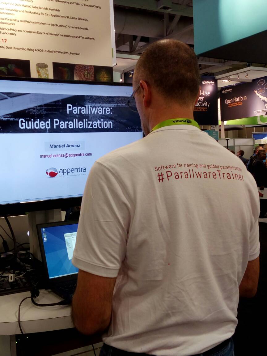 codee_com's tweet image. .@ManuelArenaz  will be speaking at the #OpenMP booth #611 today at 1:15pm. Come check it out! #SC16 #guidedparallelization