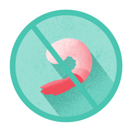 NimaSensor's tweet image. No shellfish! #shellfishfree #NimojiADay #Nimoji