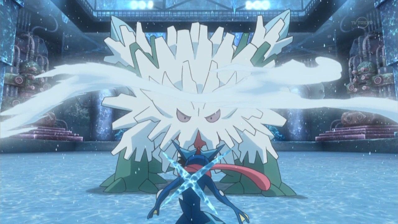 リフ M Sic Forever Twitter पर ポケモンxy サトシのパーティ でサンムーン発売までに果たせなかったリーグ優勝目指す Part39 Vsエイセツジムウルップ 最後のジム タイプは氷 ドラゴン多いサトシにはちょいきついかなw ゲッコウガはユキノオーのいいカモにはれた
