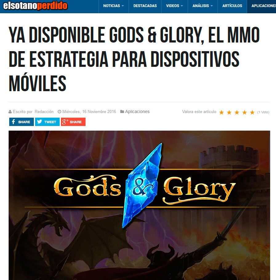 elsotanoperdido's tweet photo. Ya disponible Gods & Glory, el MMO de estrategia para dispositivos móviles https://t.co/Z4lCYmk7m0 #WGLabs @wargaming_netES #godsandglory https://t.co/eOdRCQpxAQ