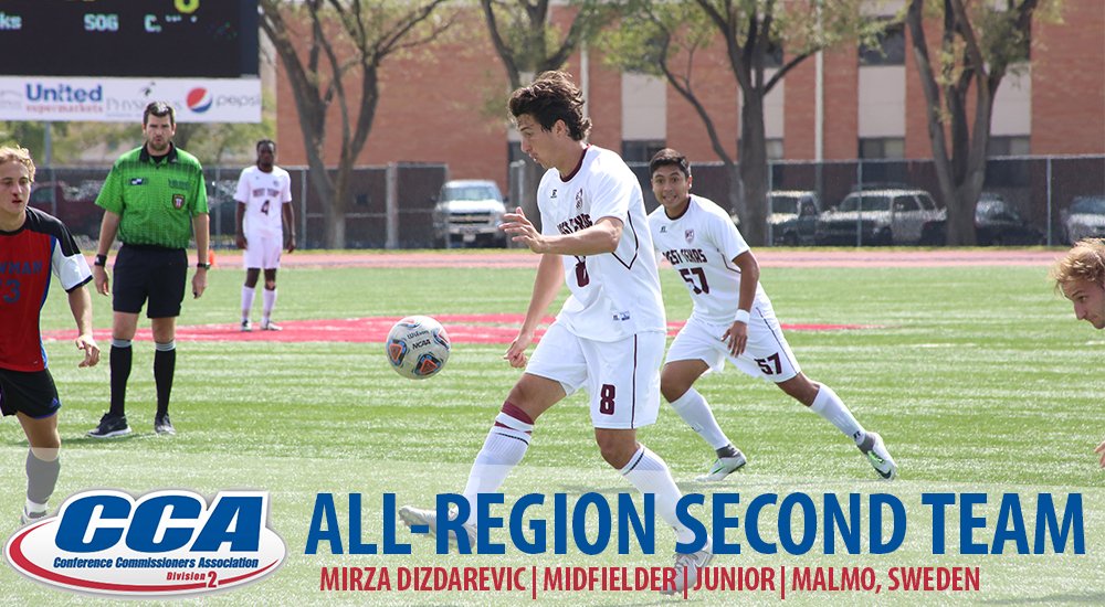 WT Men's Soccer (@buffsmenssoccer) on Twitter photo Congrats to Mirza Dizdarevic on being named to the <a href="/d2cca/">Division II CCA</a> All-South Central Region Second Team! Congrats to Mirza Dizdarevic on being named to the <a href="/d2cca/">Division II CCA</a> All-South Central Region Second Team!