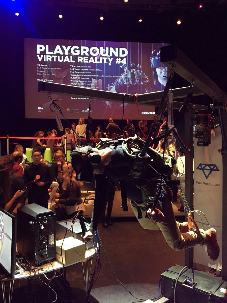 MartijnRotgers's tweet photo. En we zijn los met de vierde en weer bomvolle editie van #PlaygroundVR @groningerforum https://t.co/txshKqtMgO