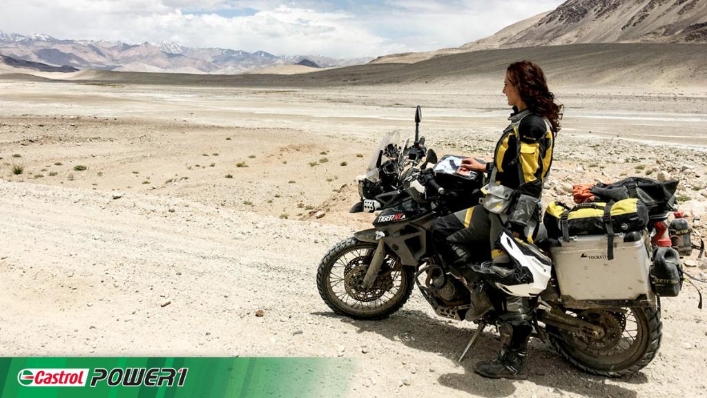 Our #WCW Lea said she "needed to travel around the world on a motorcycle," and did it! gf5.ly/60138GRZZ