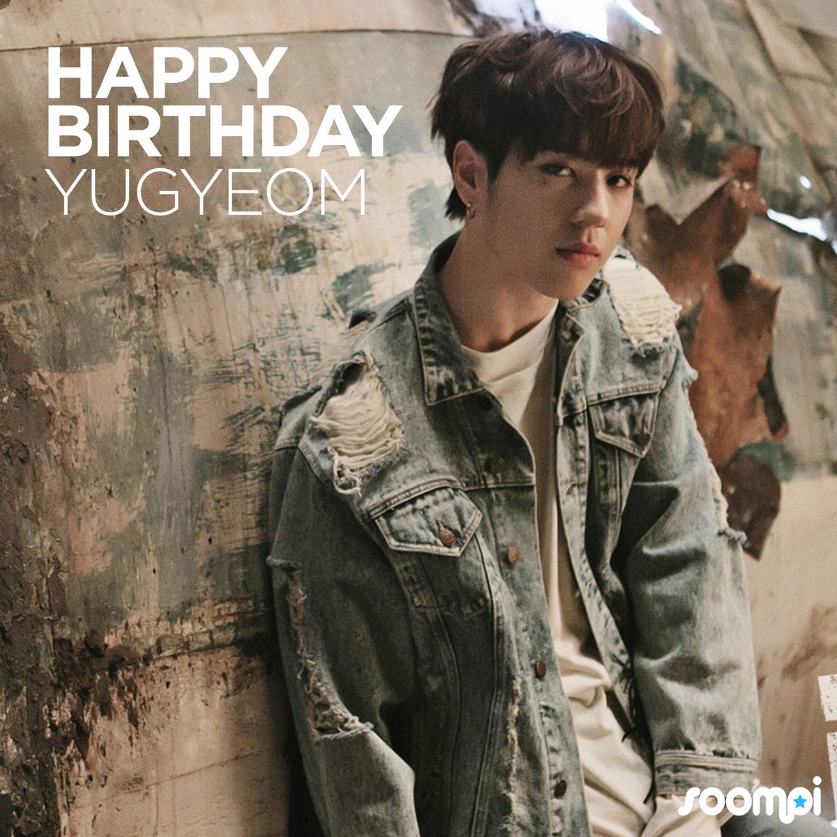 soompi's tweet photo. Happy Birthday to #GOT7's Yugyeom! #HappyYugyeomDay #HitTheGyeomsDay https://t.co/hX4hvFLbXV https://t.co/ySpWoydTLu