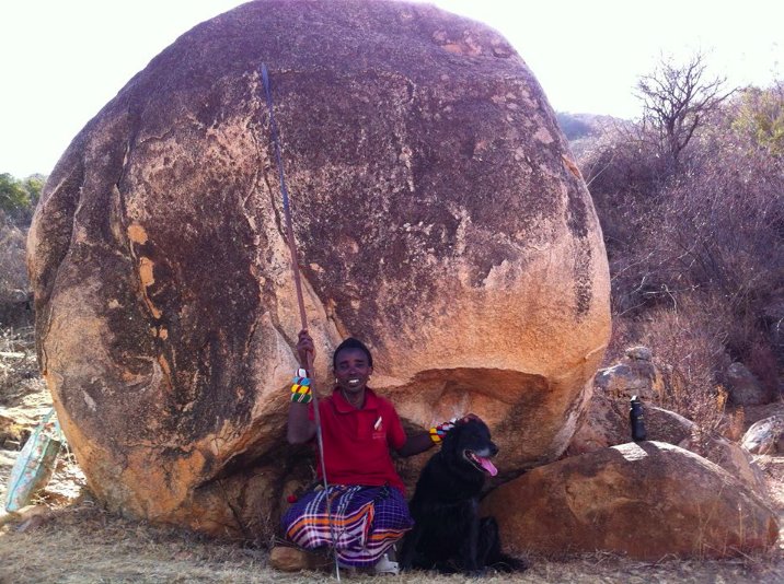 Weather is lovely &amp; warm here, so we're finding rest &amp; shade where we can during our hikes! #adventuretravel #hiking #safari  #kenya #travel
