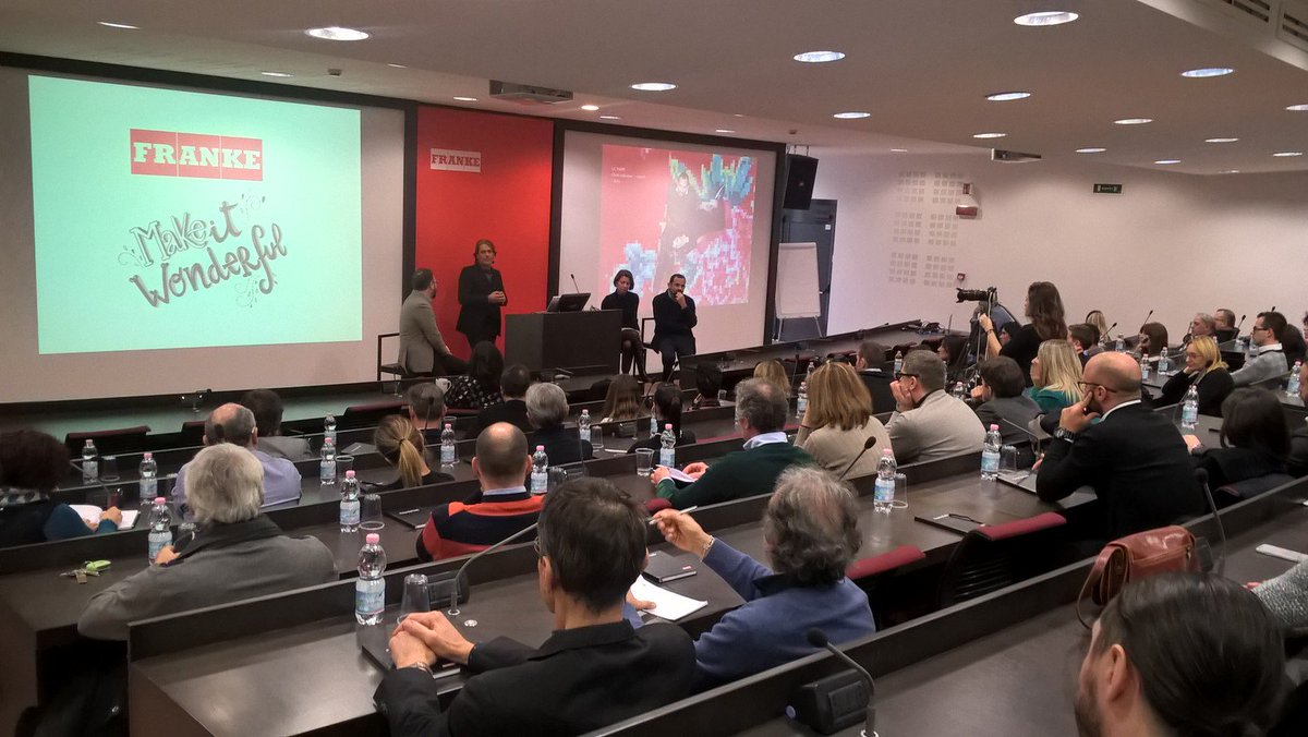 Ludovica + Roberto Palomba - <a href="/palombaserafini/">PS+A</a>, ospiti dell'evento DDNtalk. #architetti #designer #interiordesign. 
<a href="/franke_group/">Franke Group</a>