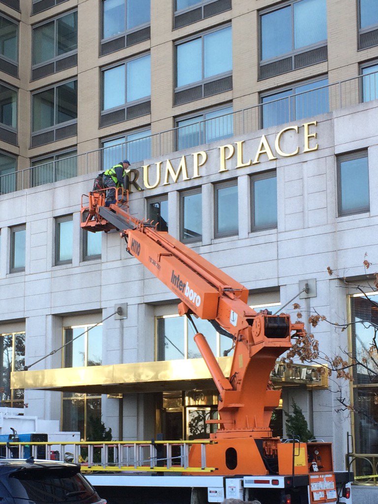 Trumps Name Taken Off Of Apartment Building Trumps Name Taken Off Of Apartment Building