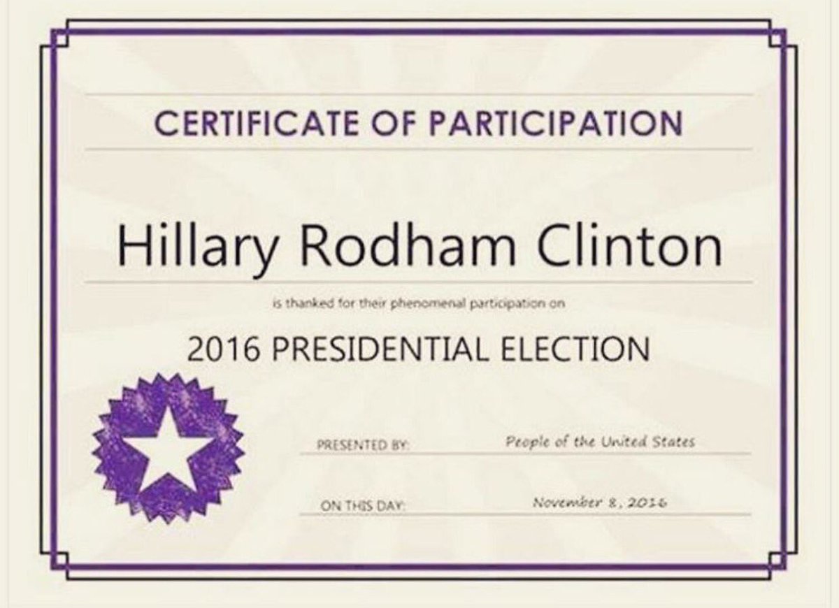 liamkfisher's tweet photo. Buh bye #HillaryClinton thanks for playing #socialjusticewarriors buh bye! https://t.co/e1OGHUiAUR