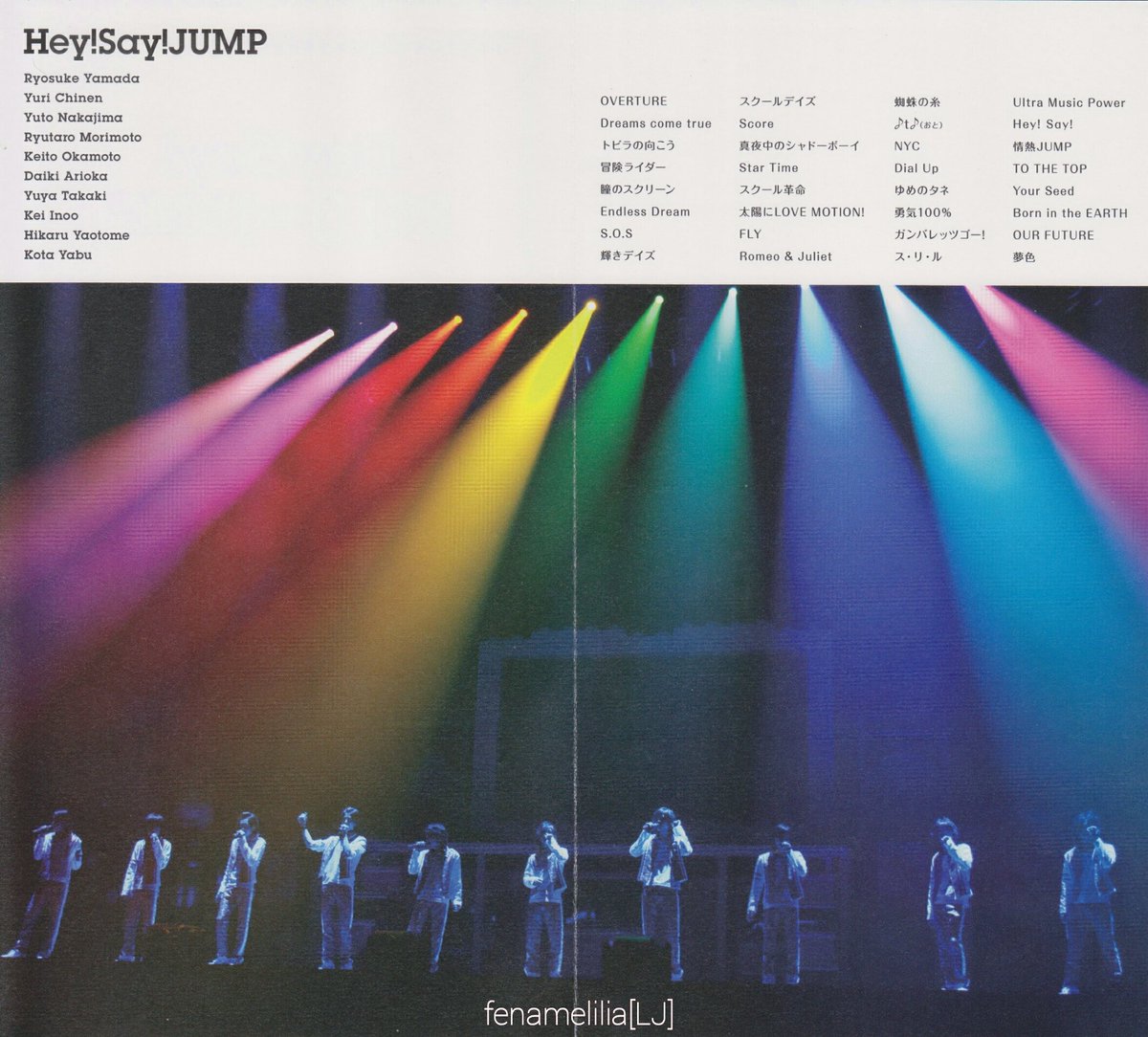 DL for TEN JUMP concert is already post on my LJ: fenamelilia.livejournal.com/5358.html
Lock for my friends only..
Read my rules and feel free to add me