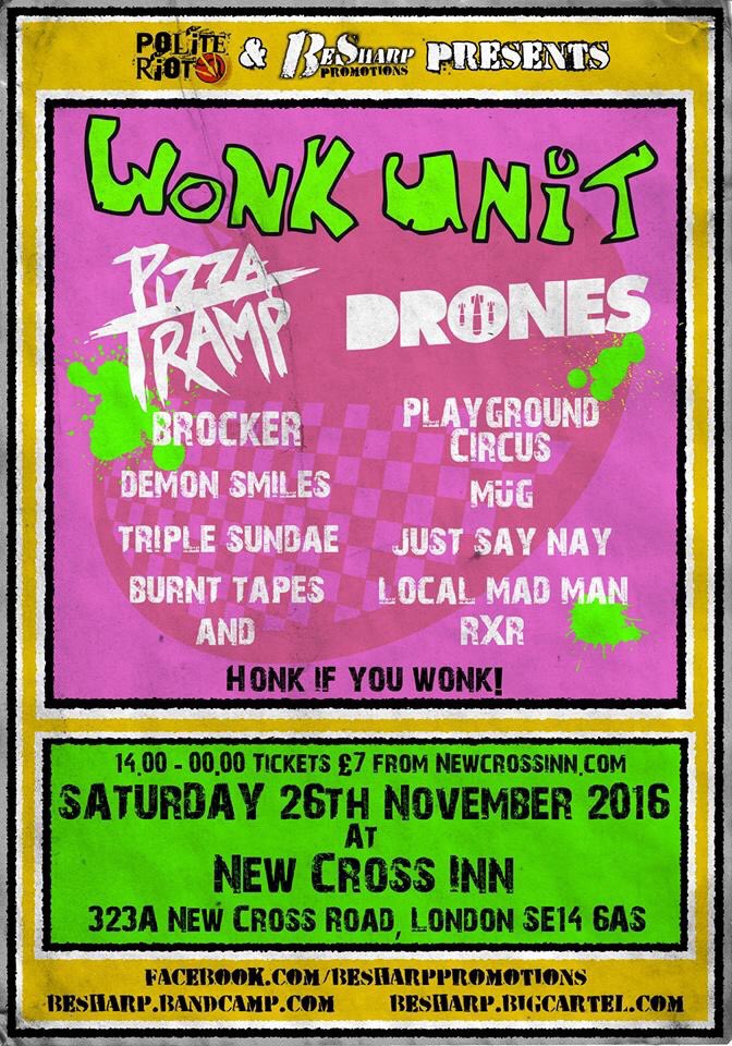 DemonSmilesBand's tweet photo. Last night at @TheLadyLuckBar was so god damn rad - thanks for havin us guys!! Next, we're in New Cross playing this BEASTY all dayer https://t.co/WtvwNCfcXk