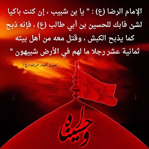 Fitnisalam_'s tweet photo. الخير قال الرضا يابن شبيب
لو بكيت إبكي على الشيب الخضيب
إنذبح جدي مثل ذبح الكبش
ولسفك دمه إقشعر ظل العرش
#ويبقى_الحسين
#صبر_ونصر
@rmh3644 https://t.co/U9boD8fZyQ