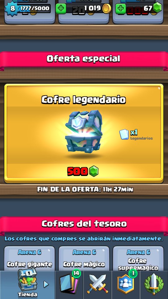 SuxehGFX's tweet photo. @bytarifa me acaba de salir una oferta de un cofre legendario!! Que milagro!! Pero no tengo las gemas suficientes, Quiero darte el honor 😄😢 https://t.co/ny95s3qsJW