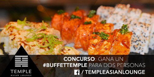 TempleStgo's tweet photo. #CONCURSO
Ingresa a nuestro Facebook, sigue los pasos y participa en el sorteo de un #BuffetTemple para 2 personas https://t.co/YEZLCoyrhp https://t.co/NjS2NroMjB