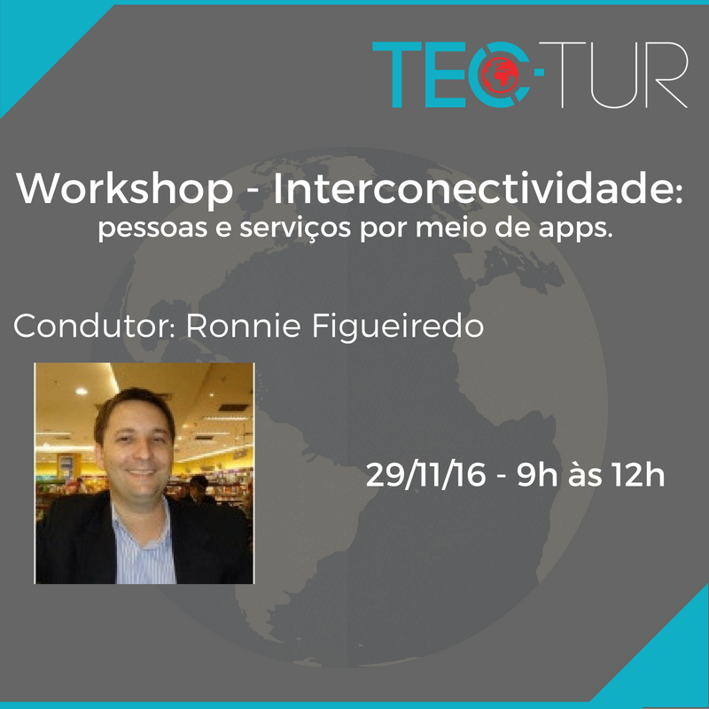 tec_tur's tweet photo. O @tec_tur traz mais uma novidade. Trata-se do workshop sobre Interconectividade com Ronnie Figueiredo. Saiba mais: https://t.co/k37jKZ6L3T https://t.co/w08IDmLB08