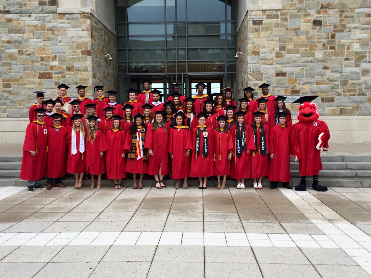 StJohnsRedStorm's tweet image. St. John's Athletics Excels in @NCAA Graduation Success Rate!

Win. Graduate. Serve. 

STORY | bit.ly/2eFVWoY