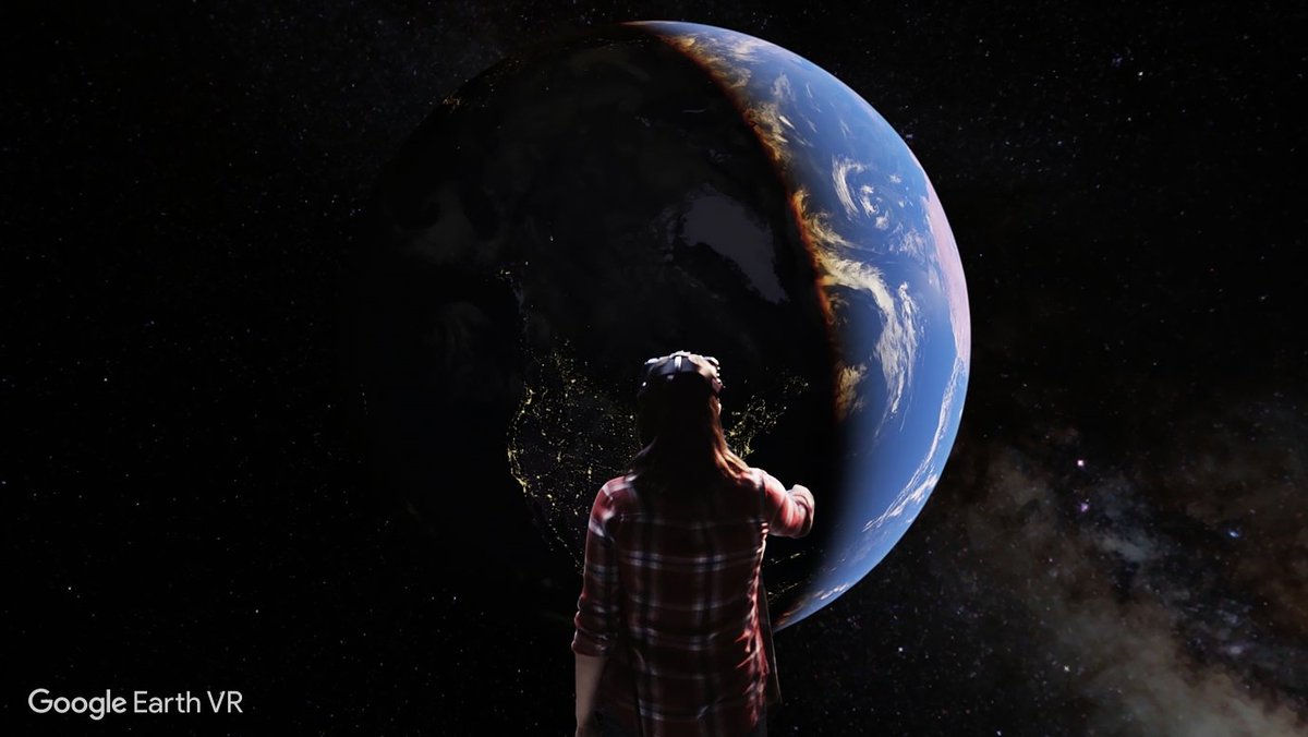 kentbye's tweet image. Designing Google Earth VR: The Overview Effect & Finding Common Ground
with @googlevr's @mikepodwal & @dpkay
voicesofvr.com/designing-goog…