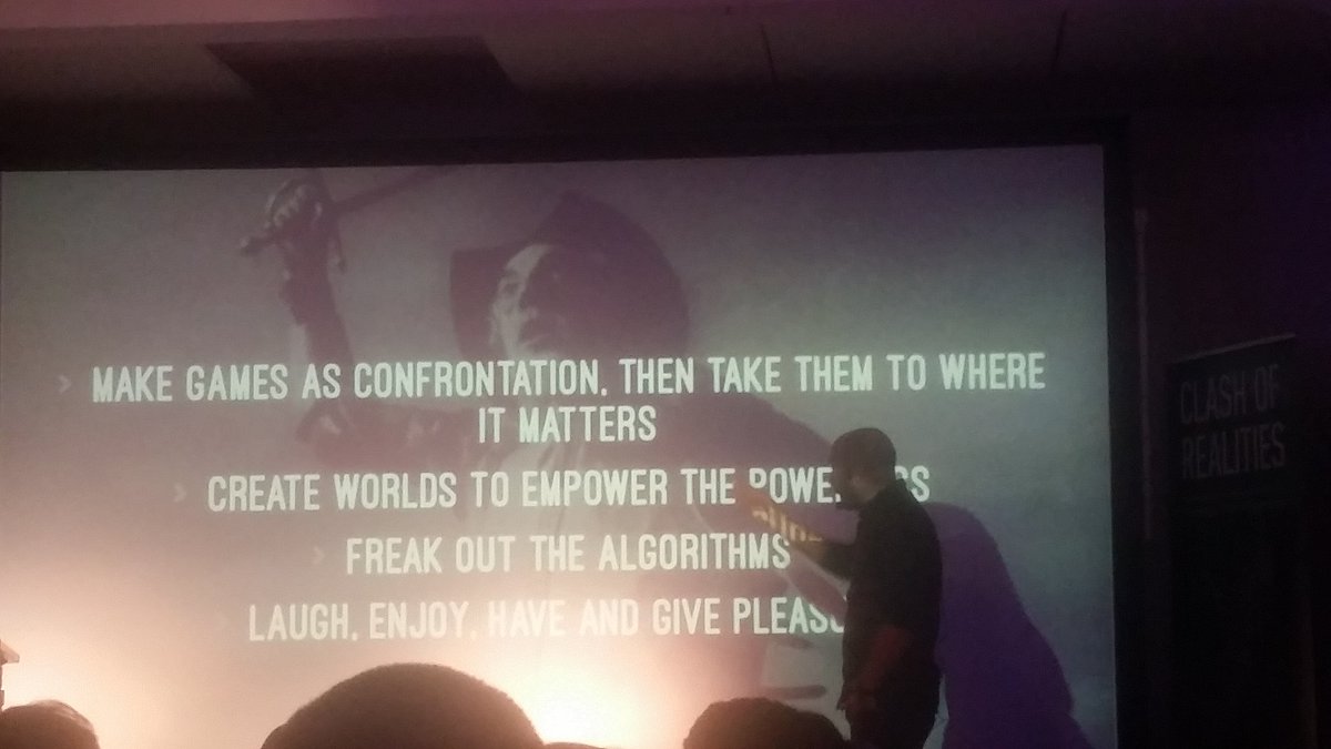 _fnord_prefect_'s tweet photo. This was a much needed talk by @miguelsicart. Let's be #play activists! #CoR16 https://t.co/GhZDfUJn3k