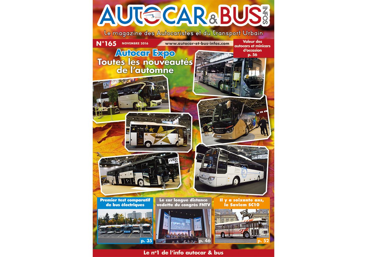 <a href="/AutocarInfos/">Autocar & Bus Infos</a> &amp; Bus Infos présente les nouveautés du salon <a href="/AutocarExpo/">Autocar Expo</a> Expo.
Explications, cliquez ici : bit.ly/2fWchli
