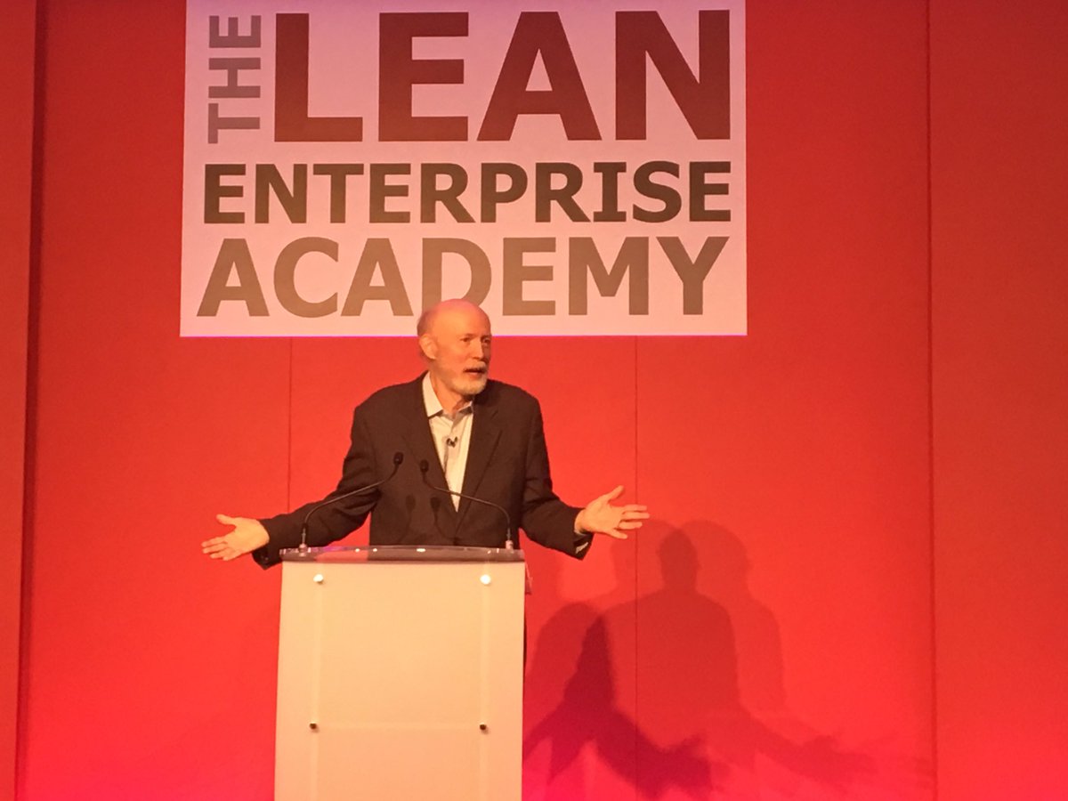 ospadano's tweet photo. Closing words by Jim Womack at UK Lean Summit #Lean16 deep gratitude for his relentless transformational work @LeanukDOTorg @LeanDotOrg https://t.co/T618Rslqtf