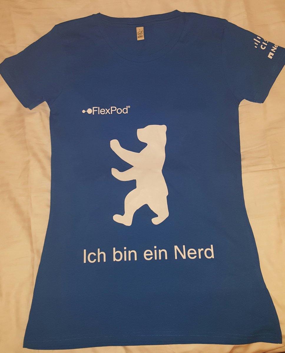 TheGurmuxxon's tweet photo. Best. Swag. Ever. #FlexPodNow #NetAppInsight #NetAppInsightCSD https://t.co/8NCAJVW5j9